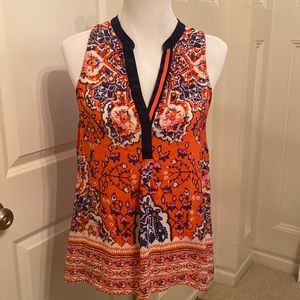 Anthropologie Vanessa Virginia sleeveless top Size M